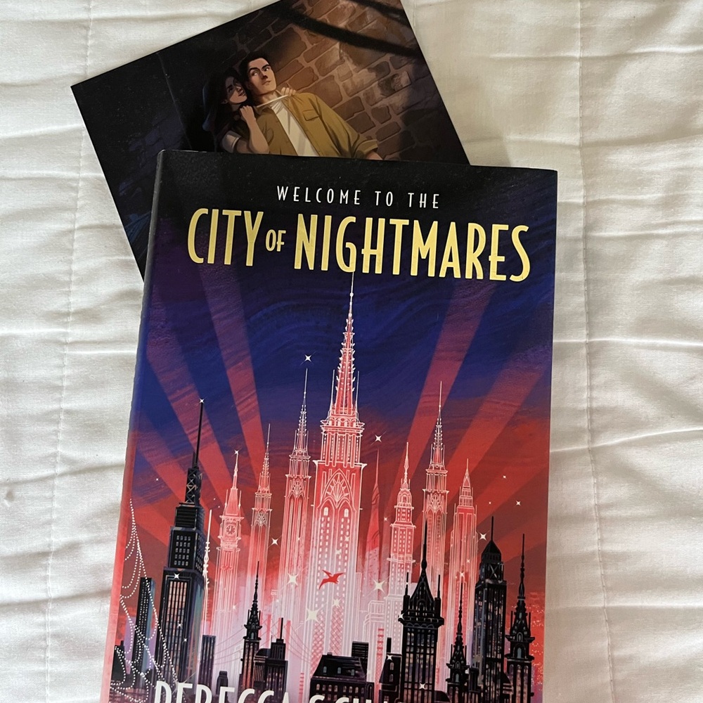Fairyloot SE - City of Nightmares Book by Rebecca shaeffer